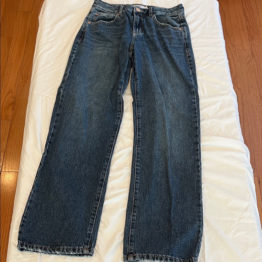 Garage Relaxed Fit Dark Blue Jeans